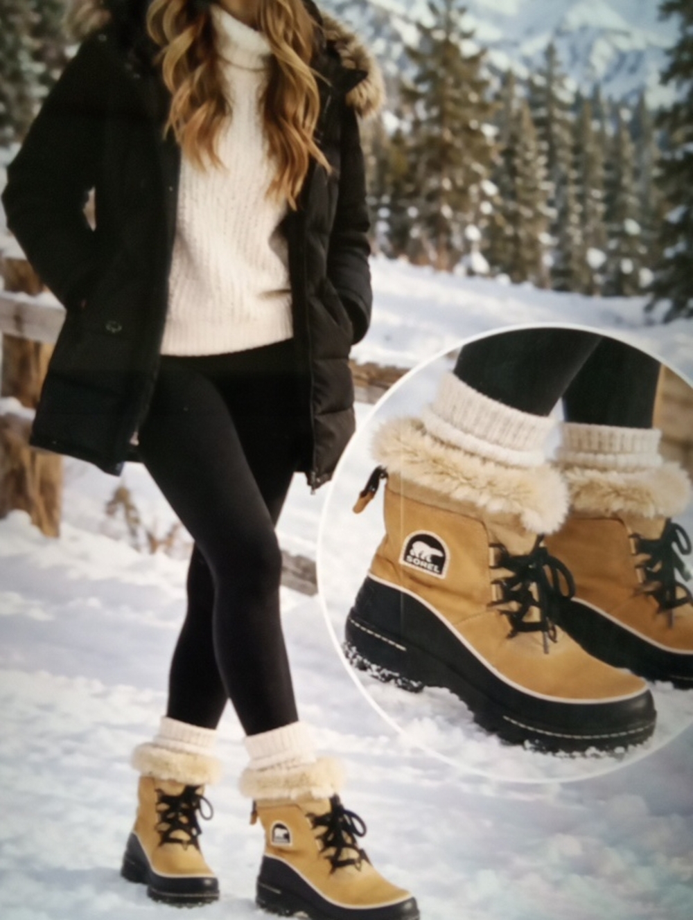 SOREL Womens Waterproof Low Ankle Boot Winter Gorpcore Hiking Snow Size 7